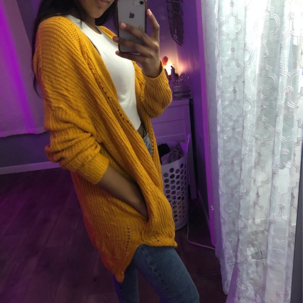 Yellow Cardigan